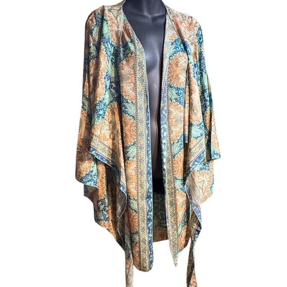 Earthbound Wrap around Twice Tunic mini dress large - Picture 6 of 13